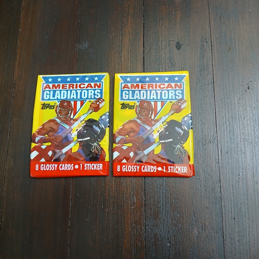 Topps American Gladiators Sealed Cards